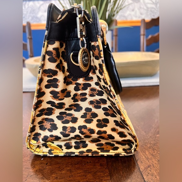 Versace Black and Gold Baroque Satchel - Picture 14 of 15